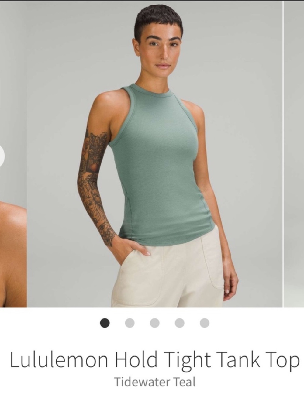 Lululemon Hold Tight Tank Top Size 10